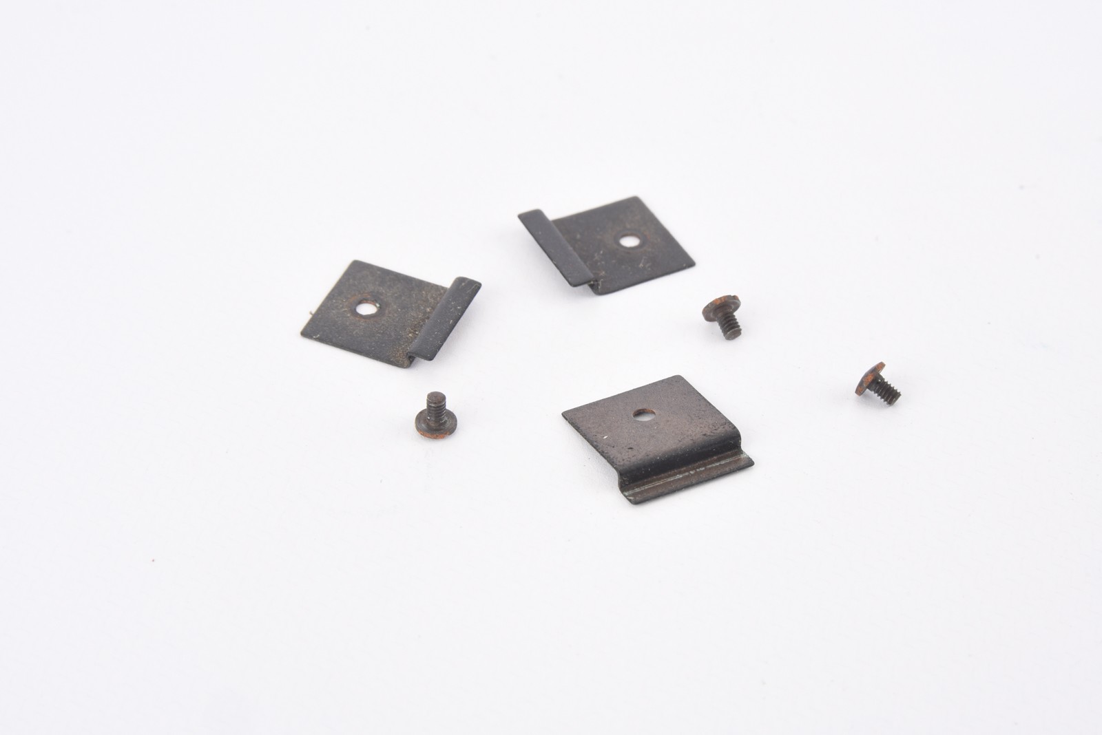 Plaubel Makiflex Automatic Camera Part Mirror Hold Downs & Screws V07