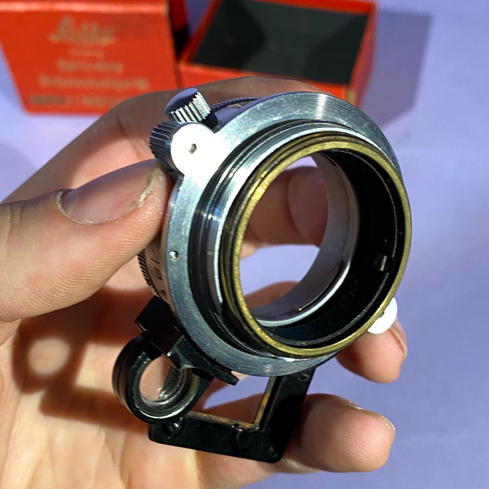 Leica NOOKY HESUM Close-Up Attachment for LEITZ Summitar 5cm SUMMAR & Hektor 5cm