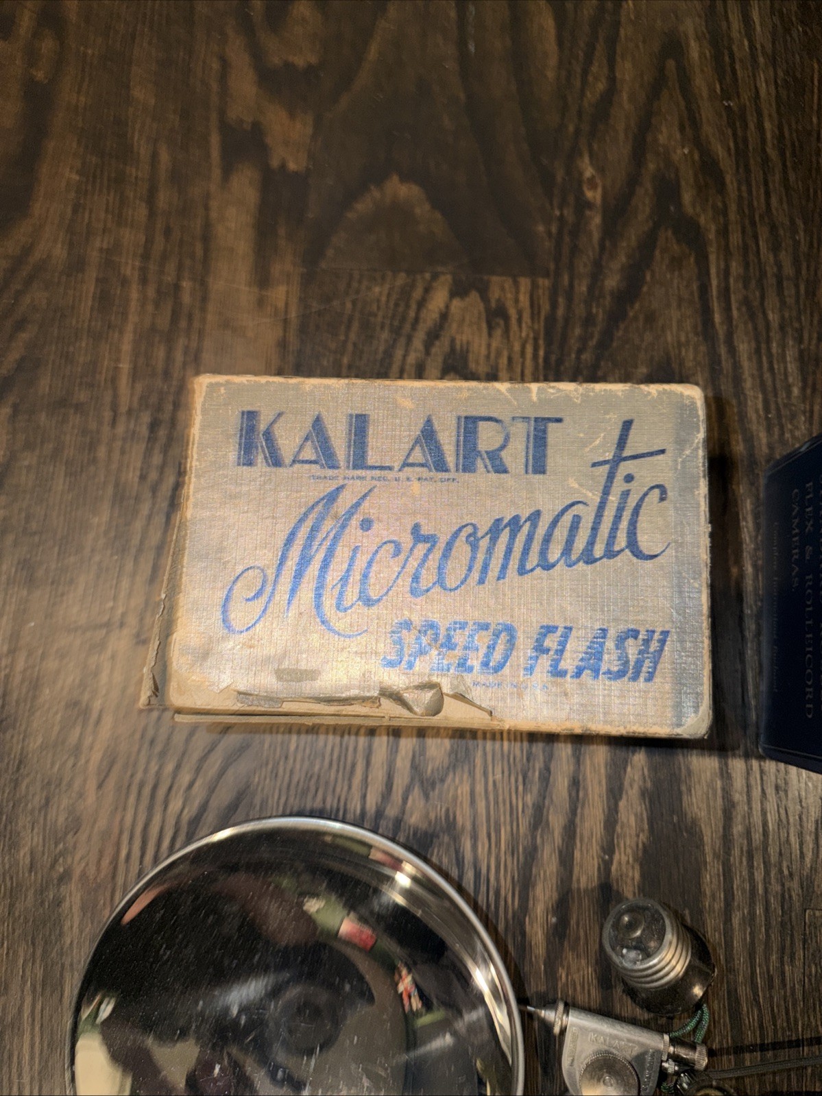 Vintage Kalart Micromatic Speed Flash WITH BOX As Is Condition