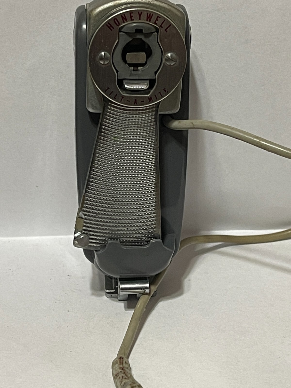 Vintage Honeywell Tilt-A-Mite Camera Flash Unit Collapsible Fan Japan 1950s