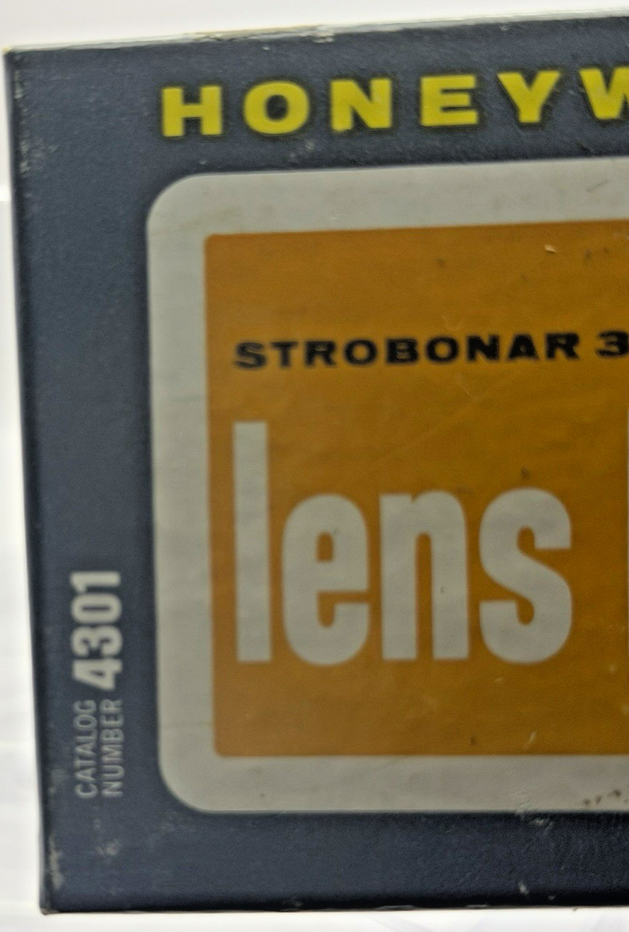 NOS Honeywell Strobonar Lens Kit 4301 for 310/330 Flash – Vintage New in Case