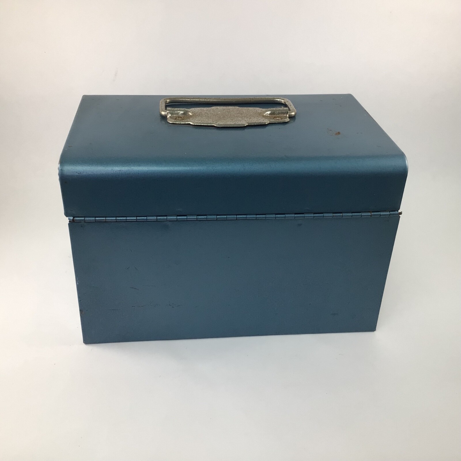 Vintage Metal Storage Box for 12 8mm Movie Reels Chest Box Storage