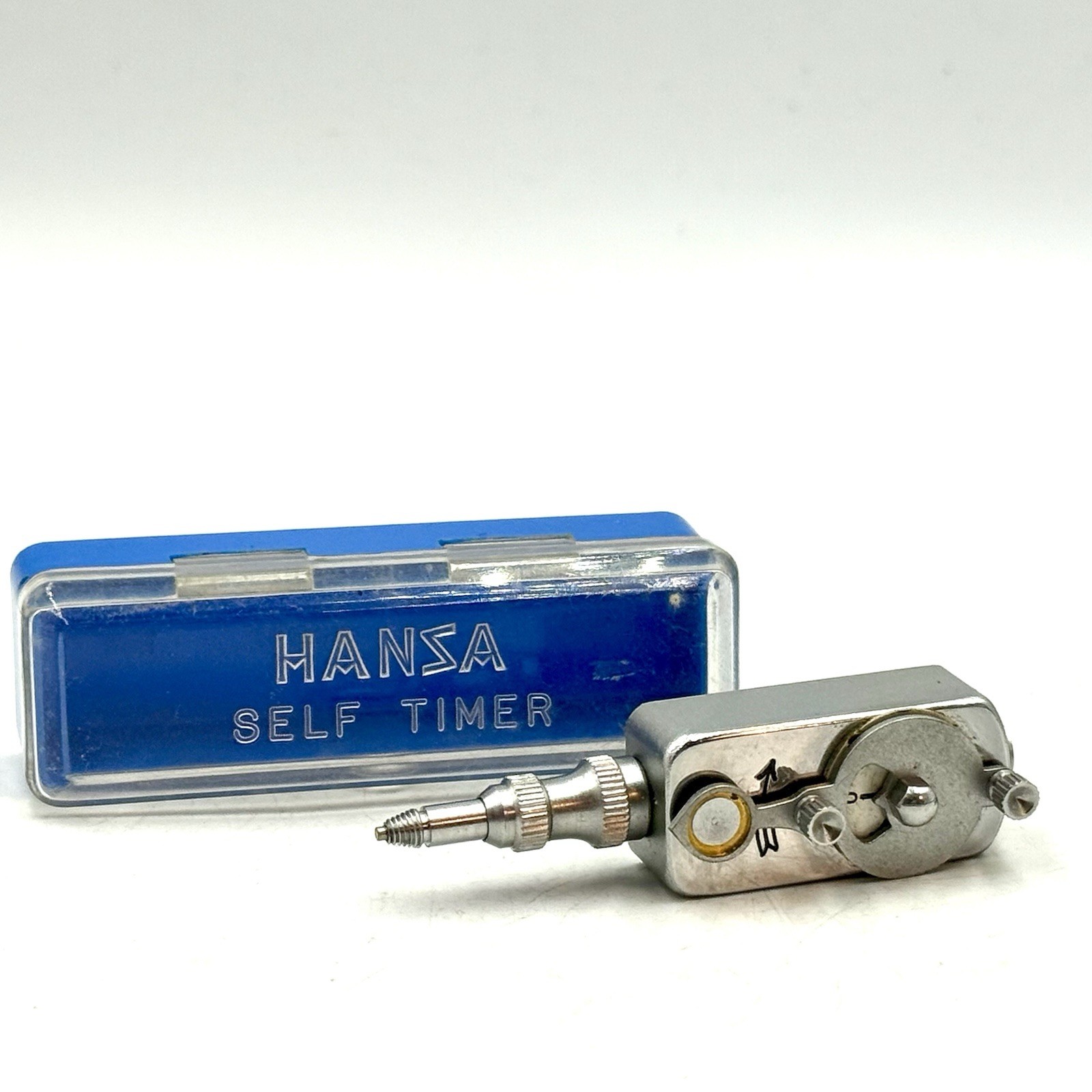 [Near MINT w/Case] HANSA Self Timer Attachment for SLR Film Camera From JAPAN