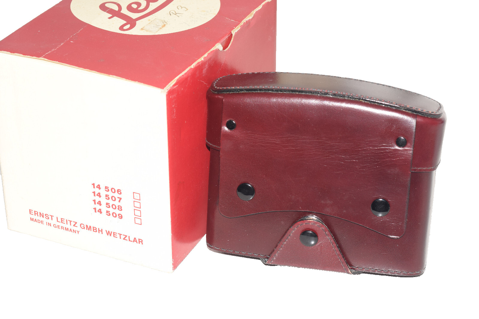 Leica Leather R3 Case w/Orginal Box 14506