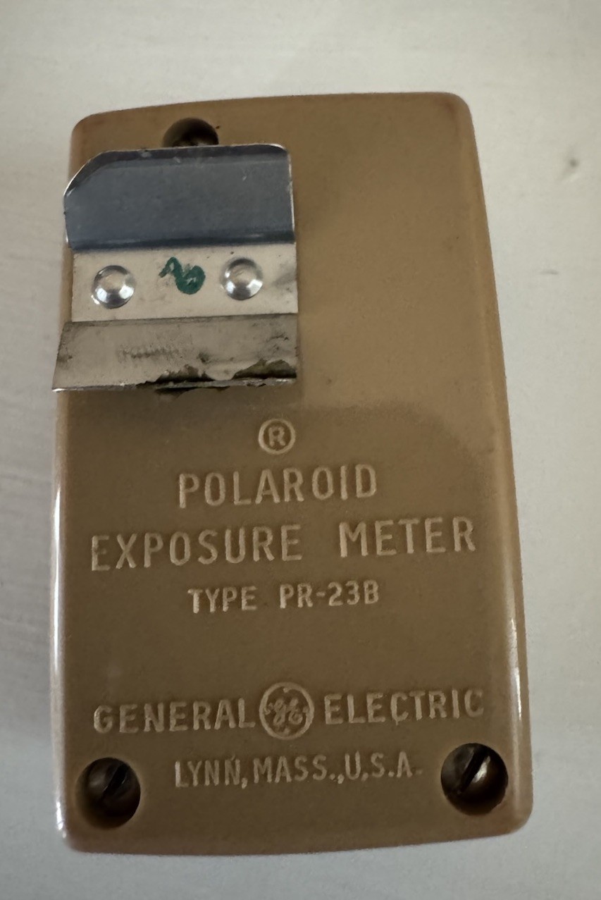 Vintage Polaroid Exposure Meter PR-23B w/ Box & Manual EV Scale