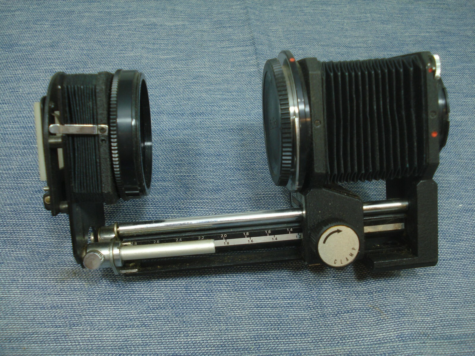 M.A.B Asanuma Japan Macro Sliding Rail Bellows ,Focusing Attachment LQQK!!