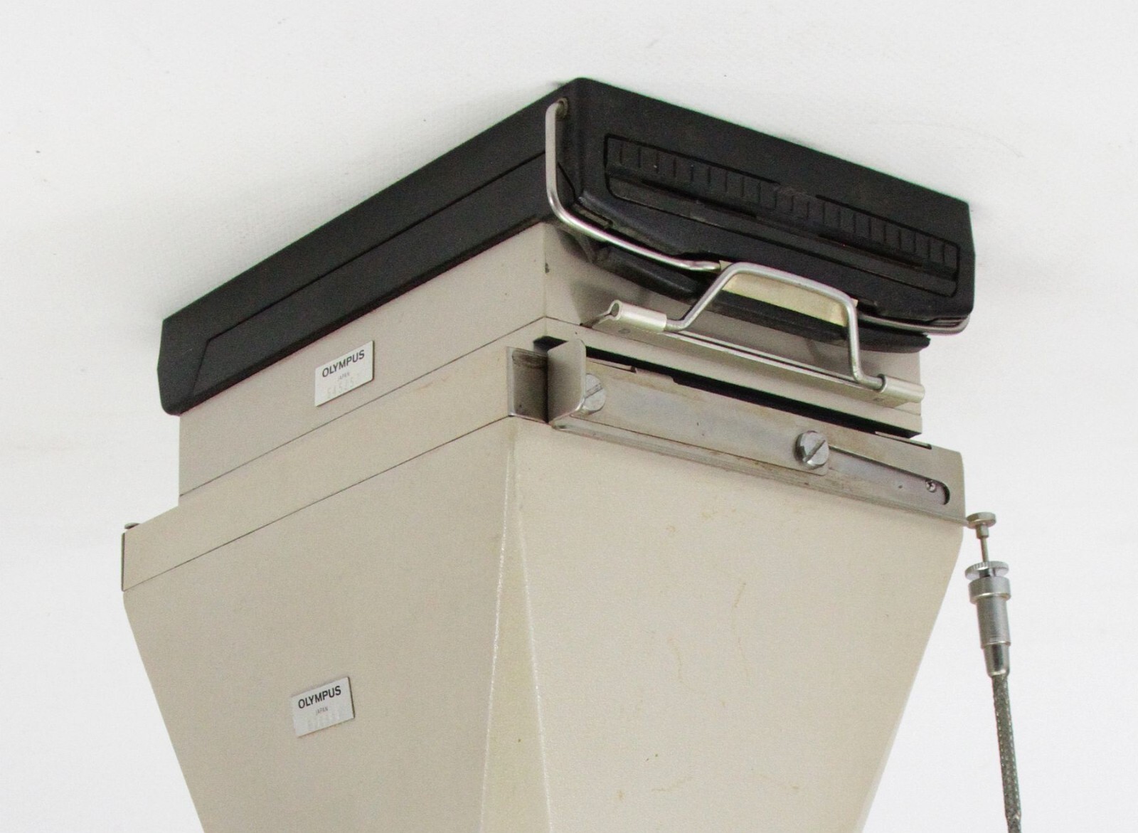 vintage Olympus manual photographic camera system unit parts with Polaroid back