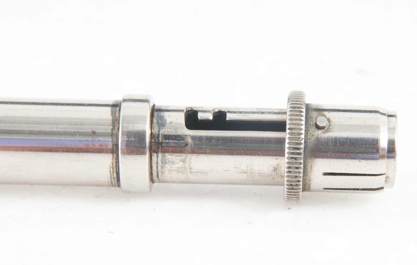 -RARE DIREKT Nickel Self Timer Shutter Release for Leica Screw Mount Cameras