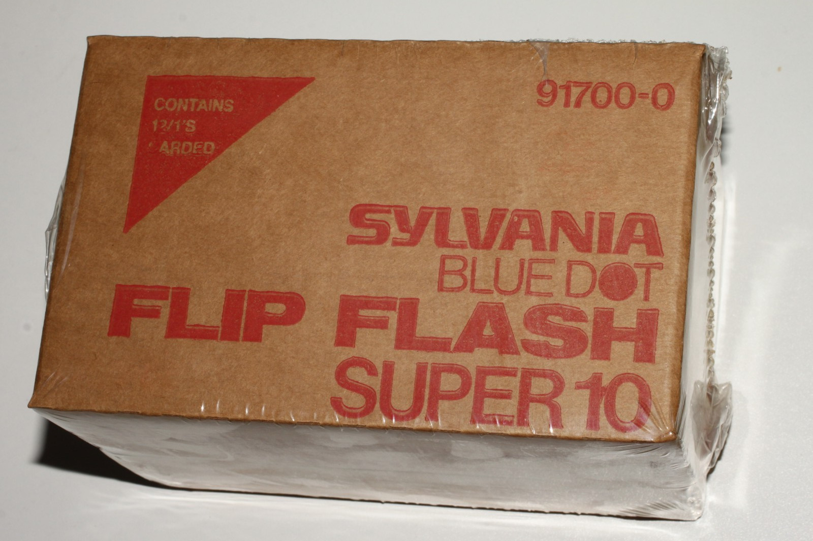 Vintage Sylvania Flip Flash Bulbs Super 10 Blue Dot 12 Packages 120 Lamps