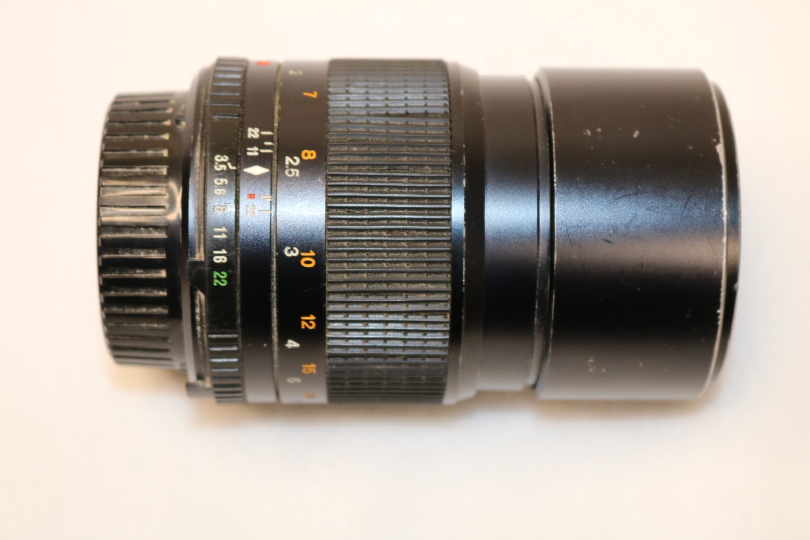 Minolta MD Celtic 135mm 1:3.5 Lens. F3.5 Manual Focus Prime Portrait lens