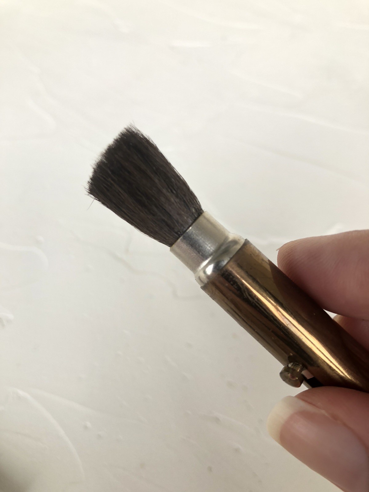 “read” Vtg “Super” Retractable Double Ended Camera Lens Brush & Polisher