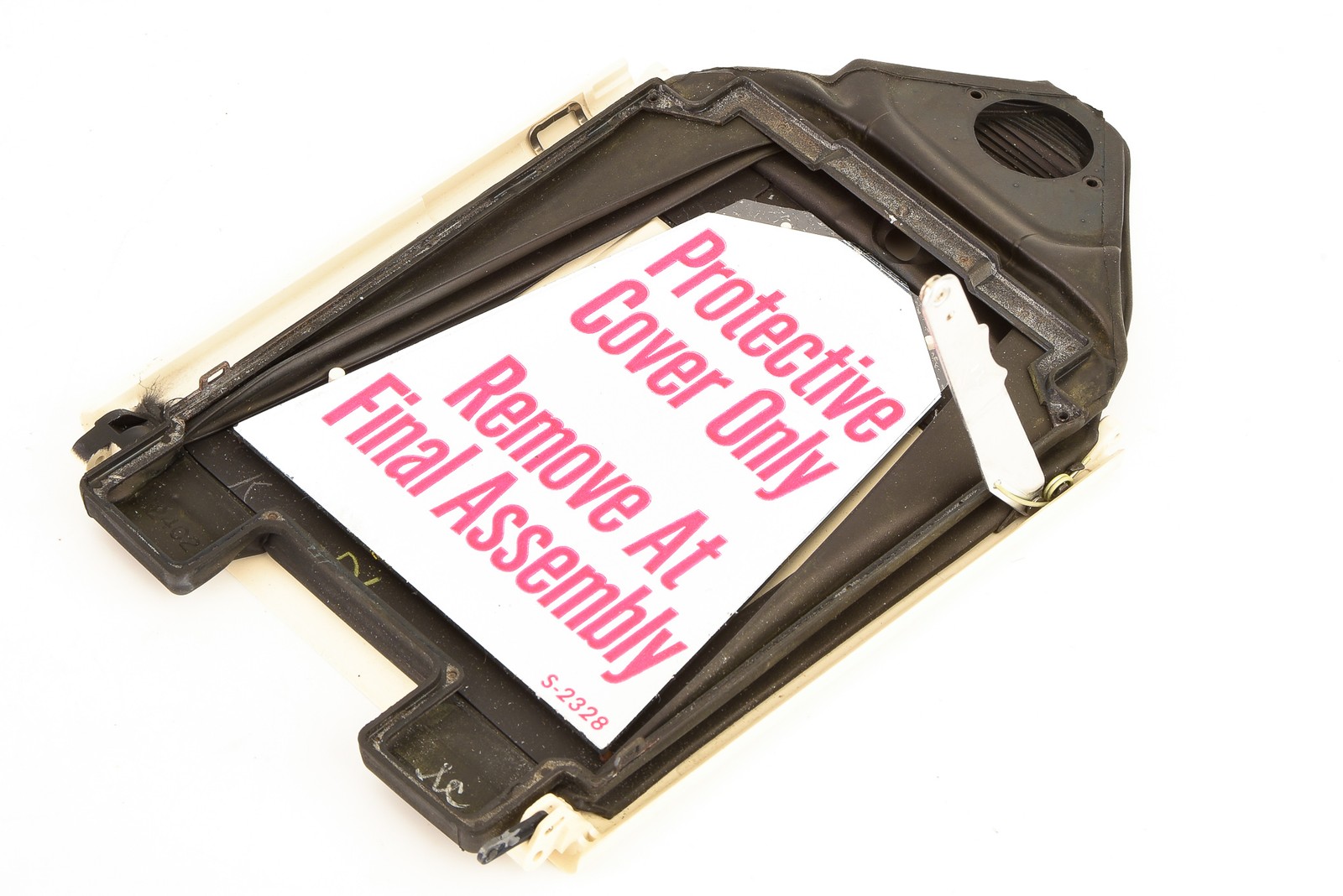 Polaroid SX-70 Camera Replacement Part – White – Mirror Cover & Bellows V24