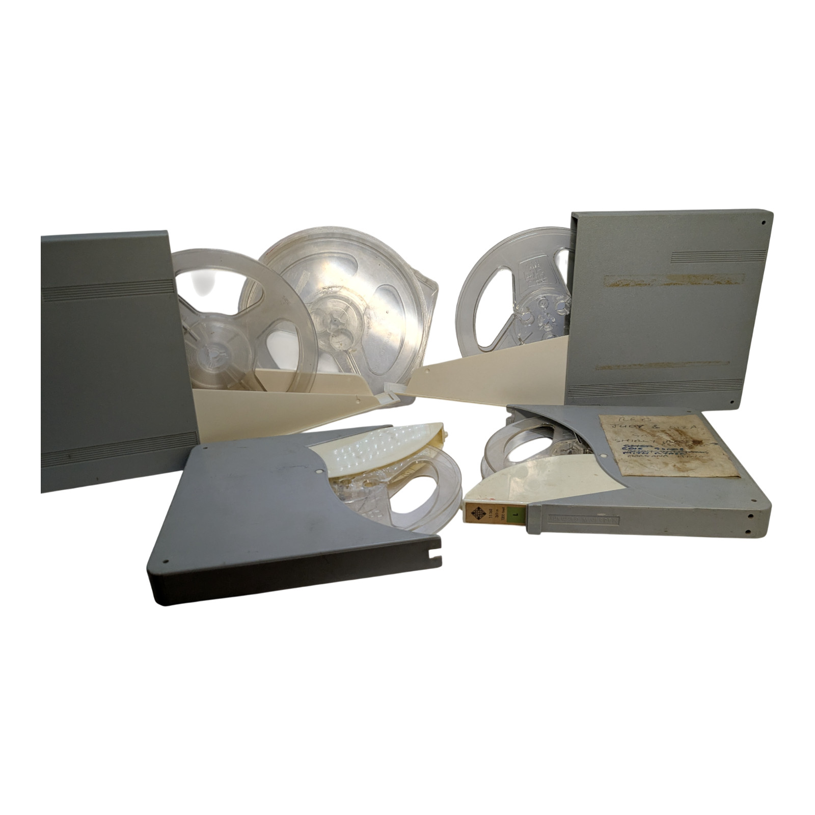 1x 300FT Random Brand Boxed 8mm Cine Film Reel Empty Take Up Spool + FREE CLIP