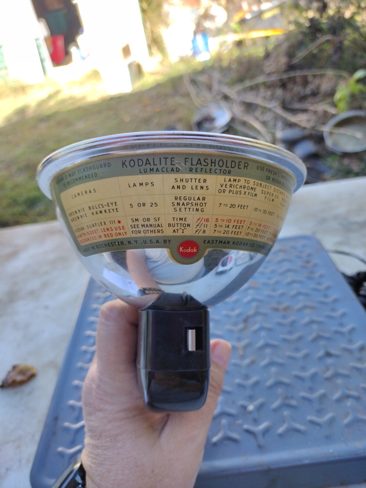 Vintage Kodak CO. Kodalite Flasholder