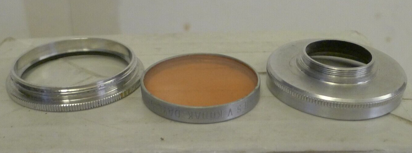 Mil-O Series V C Argus 19mm +Kodak Daylight Filter for Type A Film – Vintage USA