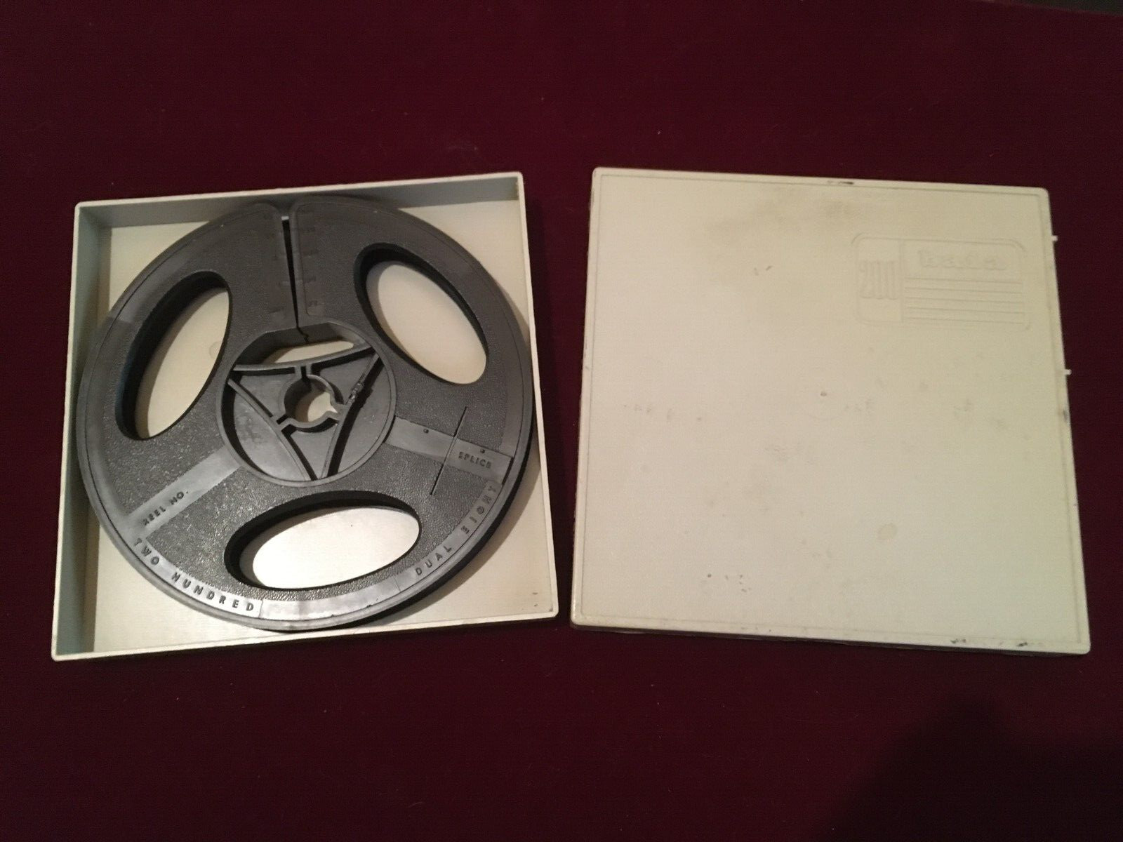 BAIA S8 FILM REEL w/box Vintage 5″ for 200′