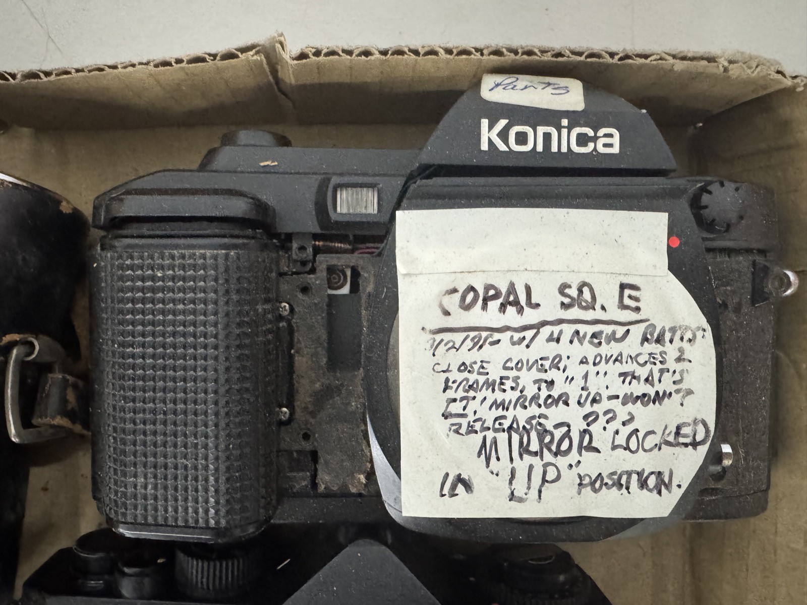 Vintage 35mm & Polaroid Camera Lot – For Parts/Repair Konica Polaroid Petri