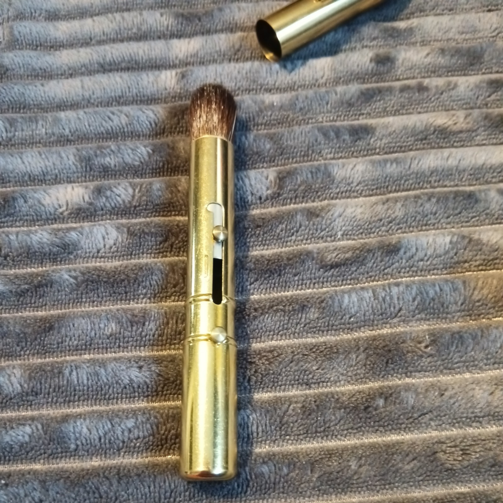 Vintage German Retractable Camera Brush Lipstick Container EXCELLENT!!