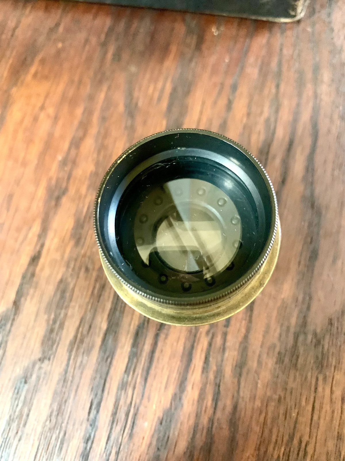 Antique Lens Casket Set | Emil Busch Vademecum Lens Gasket Set | 7 Lens 15-75mm