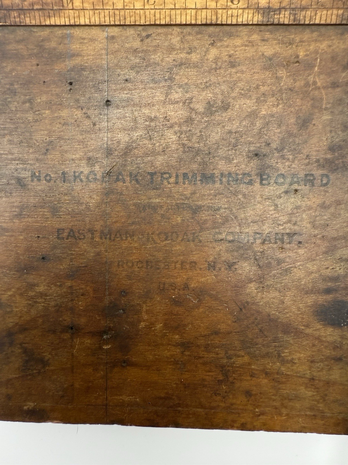 Antique Kodak Trimming Board by Eastman Kodak Company NY- Early 1900s #1