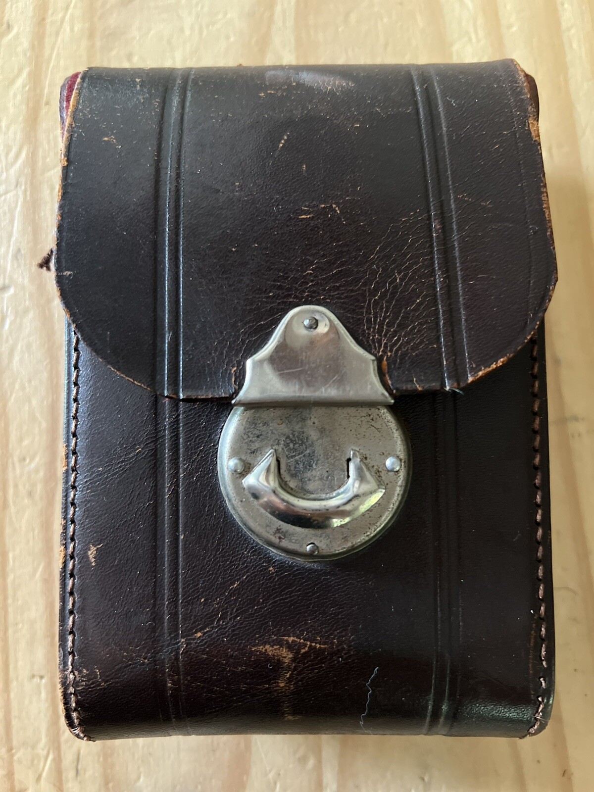 vintage g rodenstock munchen leather camera case (See Pics For Details)