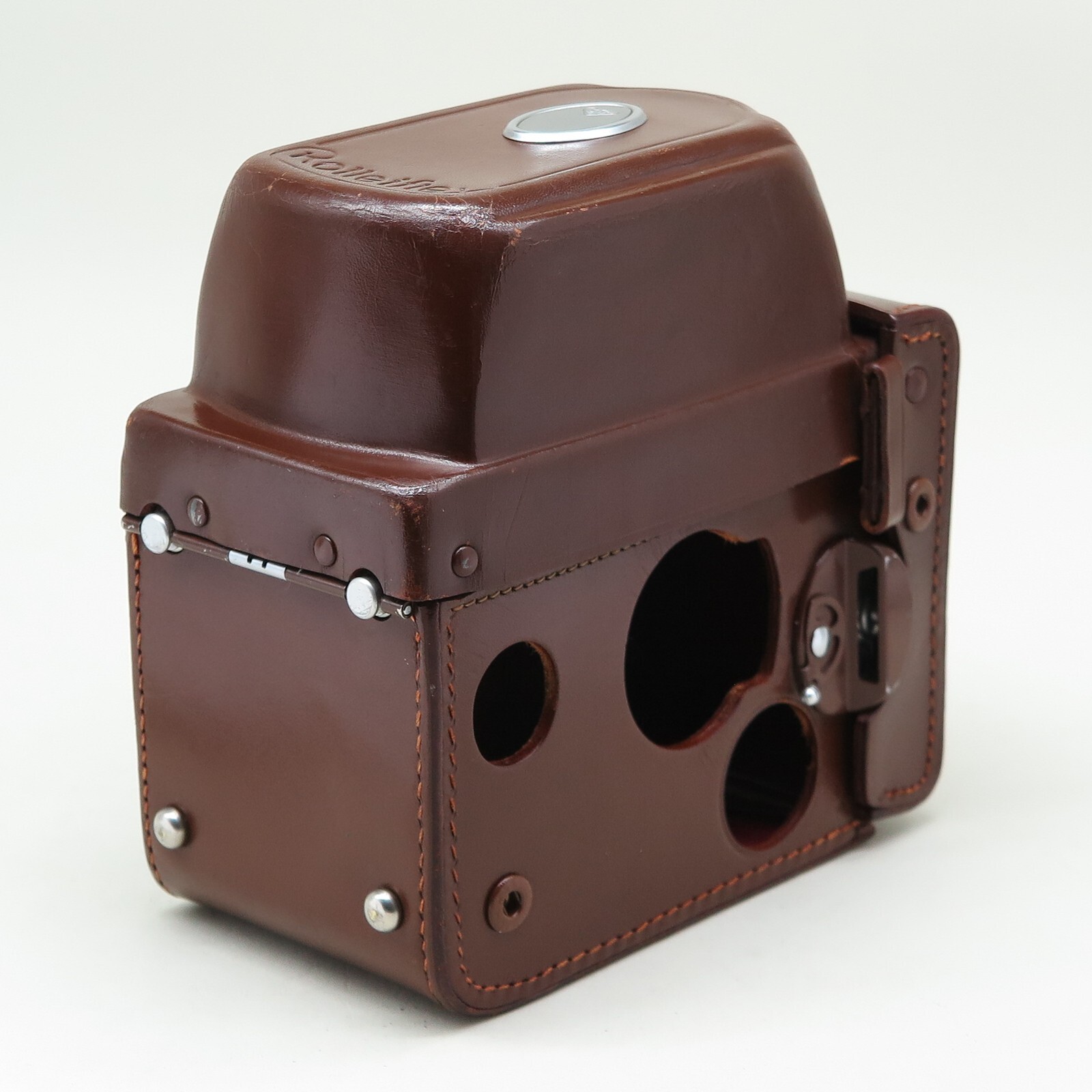 Original Leather case for Tele-Rolleiflex – Fine vintage condition