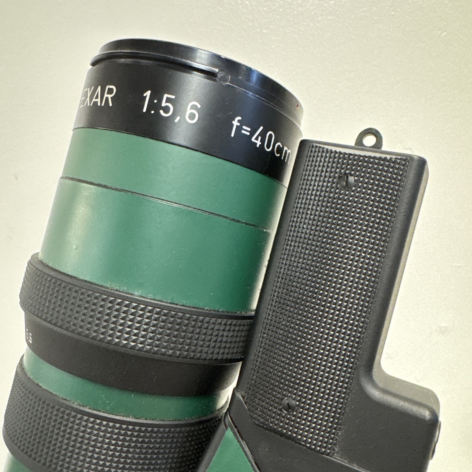 Novoflex noflexar 1:5.6 f=400mm follow-focus lens pistol grip