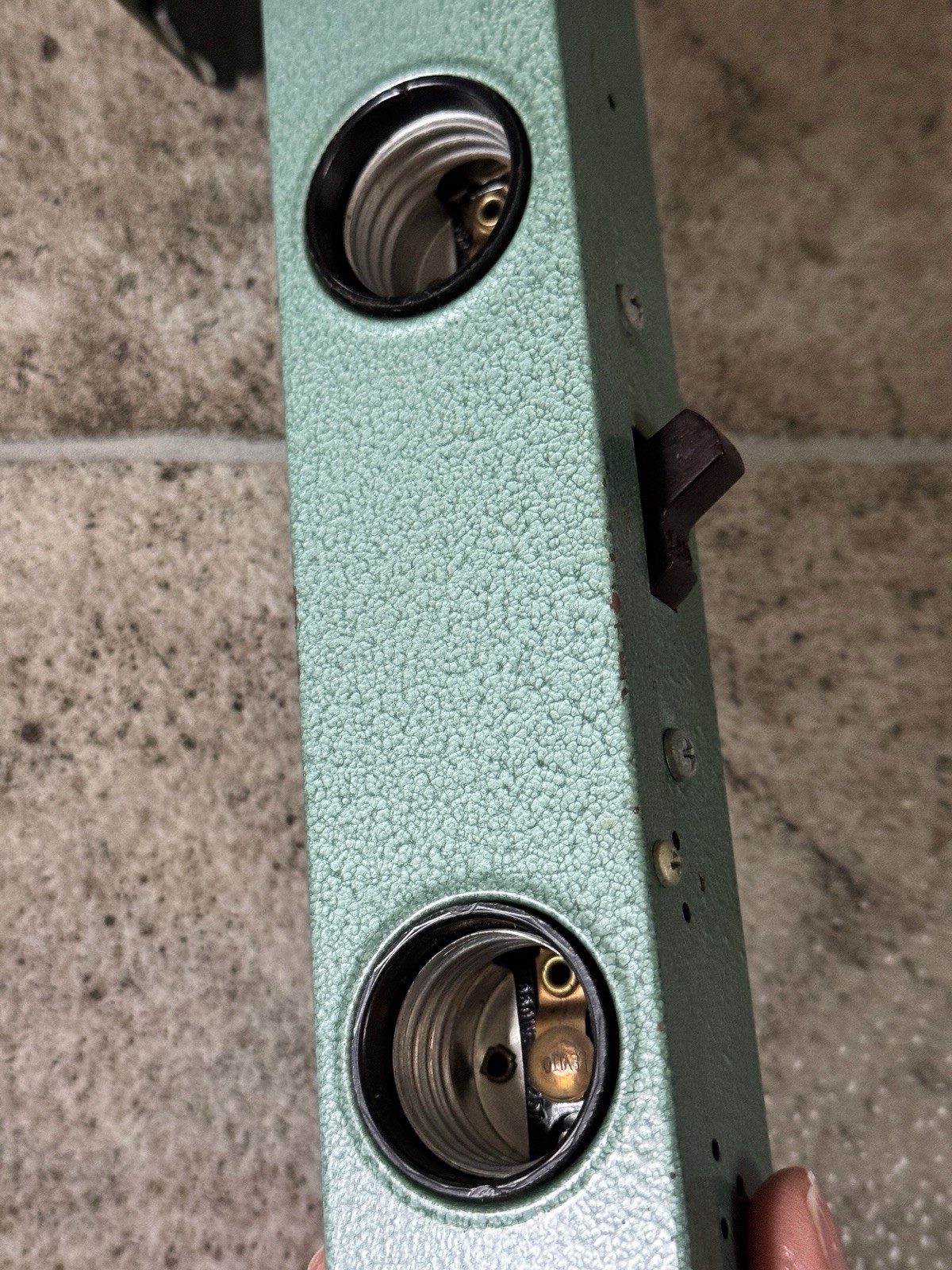 Vintage 1950s–60s PM V-PAK Bar Lite Studio Light Kit – AREL PM4 Compact Green