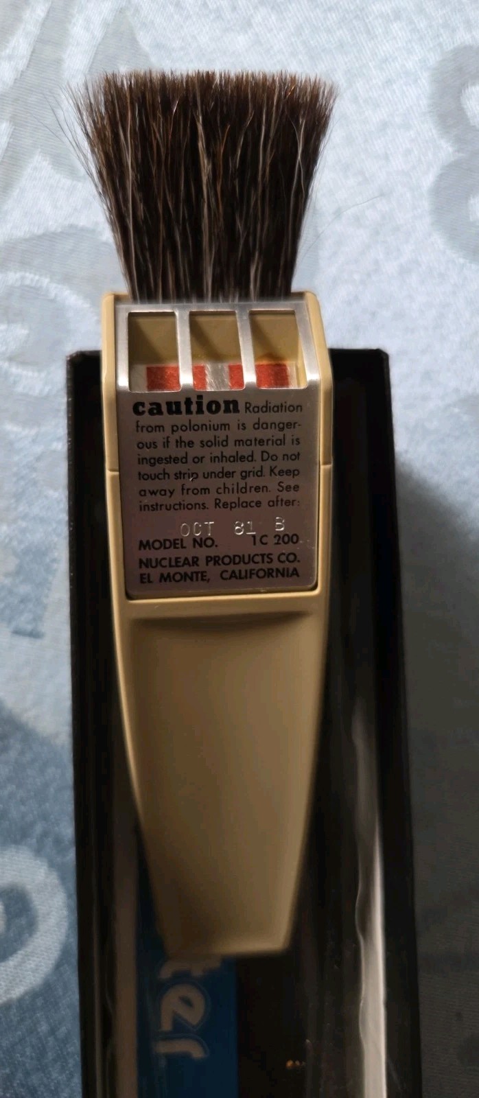 Staticmaster Anti-Static Brush 1C200 with Box -Vintage – Made in USA