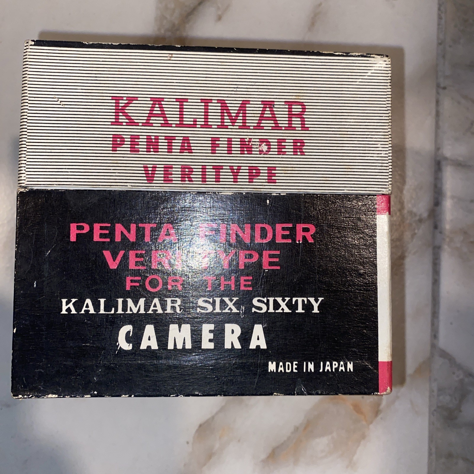 Rare Kalimar Penta Finder Veritype With Case & Original Box