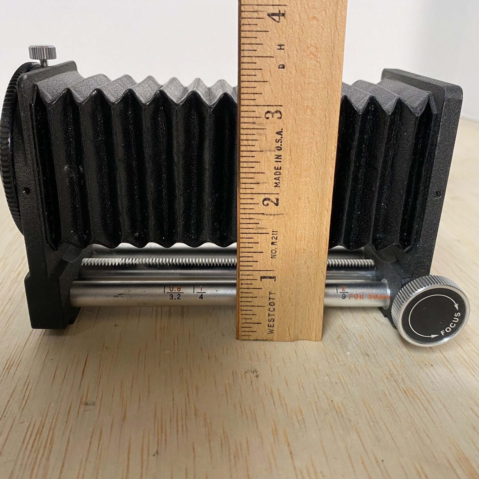Vintage VIVITAR Dual Track Bellows Unit for 35mm Cameras Macro Photography
