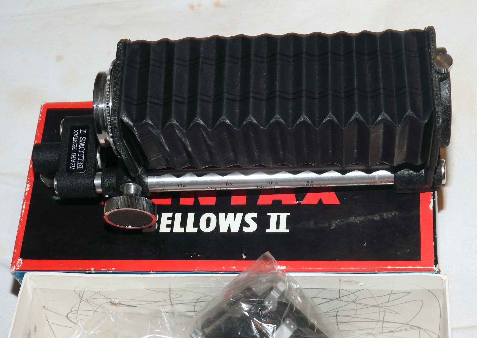 Asahi Pentax Bellows II in it’s Original Box plus Asahi Pentax Slide Copier
