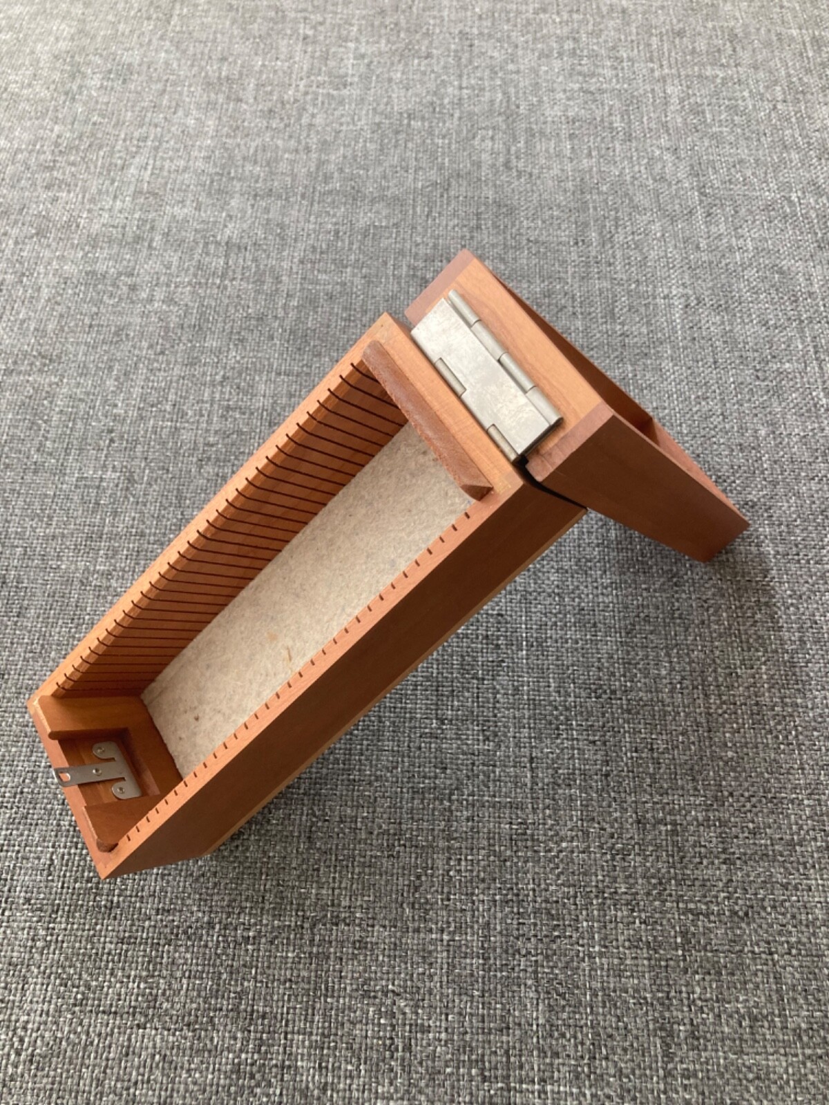 Vintage Eastman Kodak Kodaslide Sequence Files – cherry wood, lot of 3