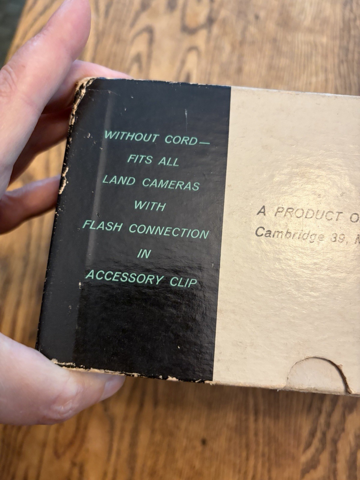 Vintage Polaroid Model 250 Wink-Light / flash light -Flash for Land Cameras