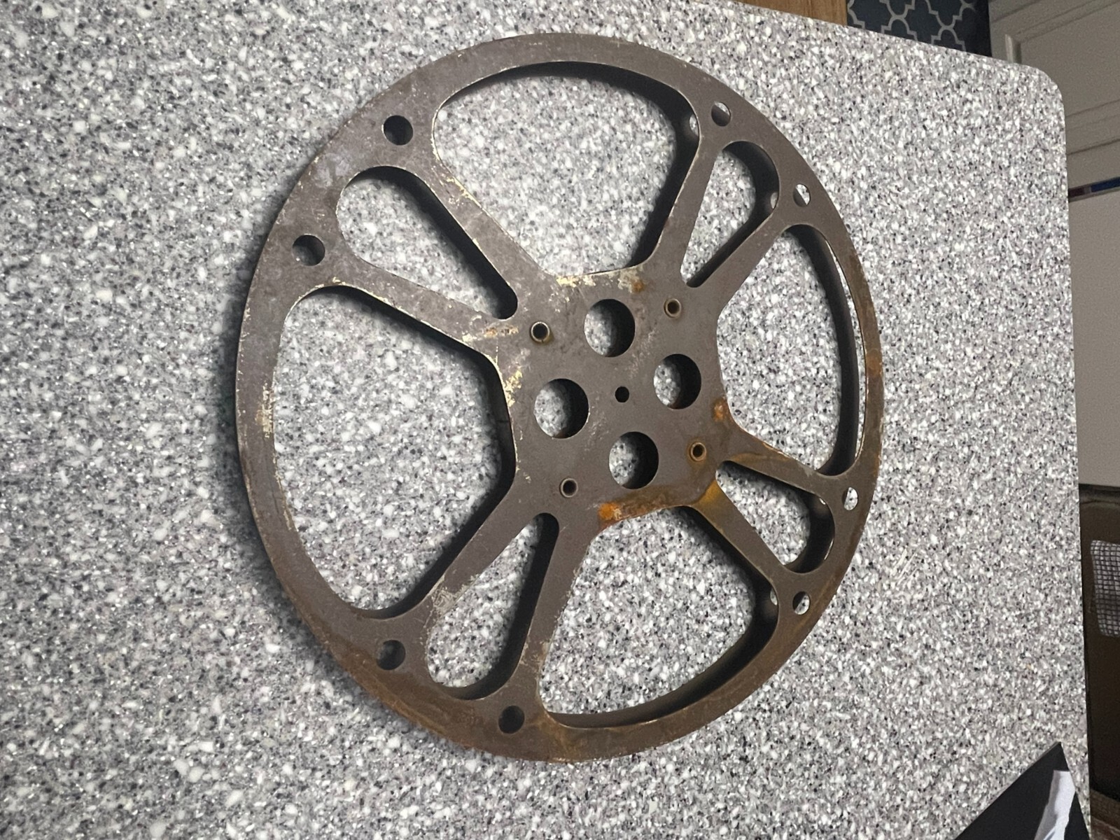 Vintage 16mm Movie Reel 13 3/4″ diameter (B)