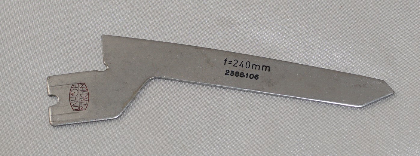 Linhof Technika 240mm Lens Cam