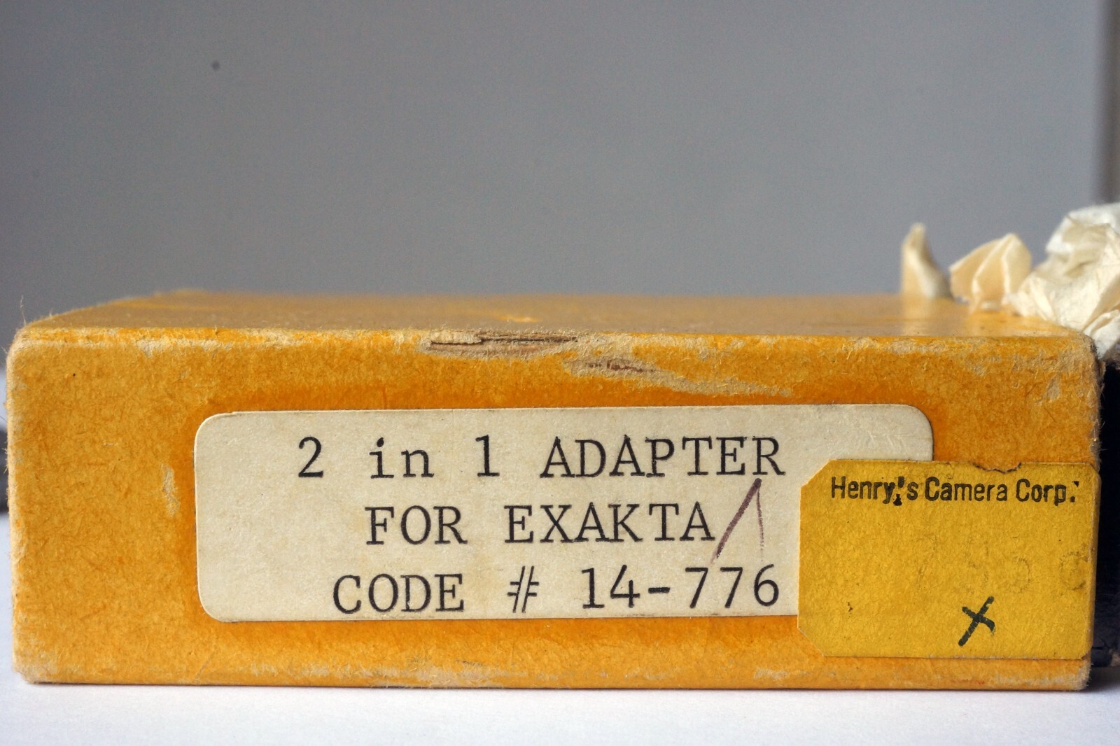 Exakta IHAGEE DRESDEN METAL 2 in 1 ADAPTER for Novoflex EXLEI Germany Unused
