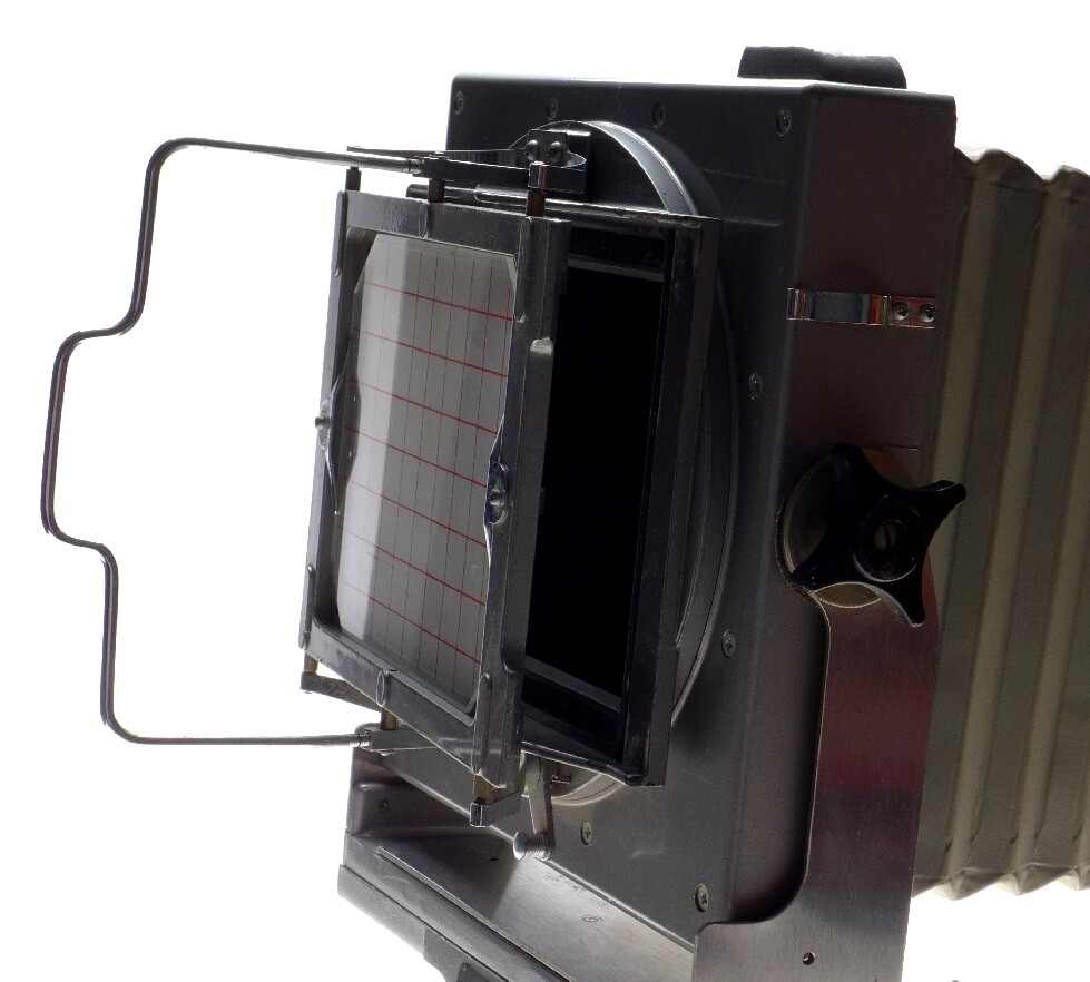 Calumet large format 4×5 cc400 monorail bellows camera schneider symmar-s