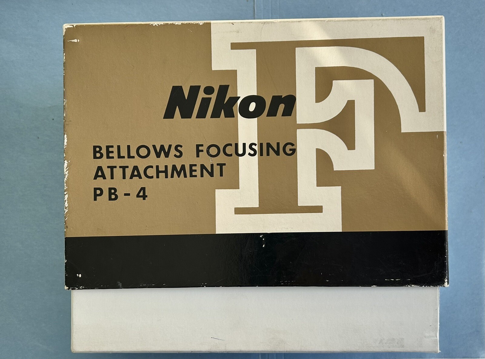 Vintage NIKON F BELLOW FOCUSING ATTACHMENT BOX PB-4 Box Only
