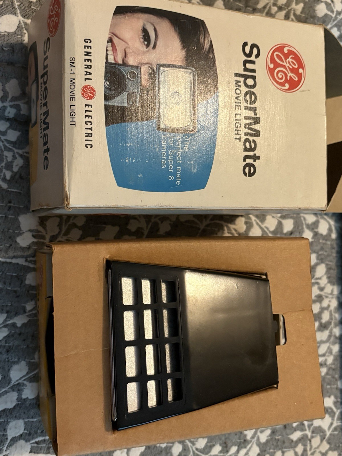 GE SuperMate Movie Light SM1 vintage photography