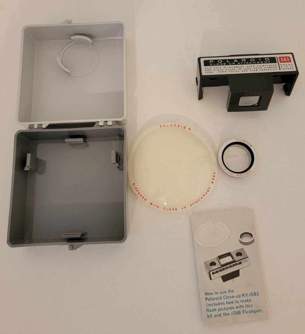 Vintage Polaroid Close-up Kit #583
