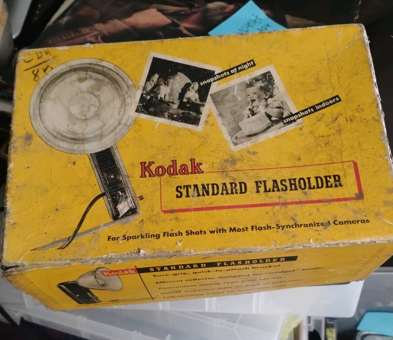 VINTAGE Kodak Standard Flasholder With Original Box Sell As Pictured #R37