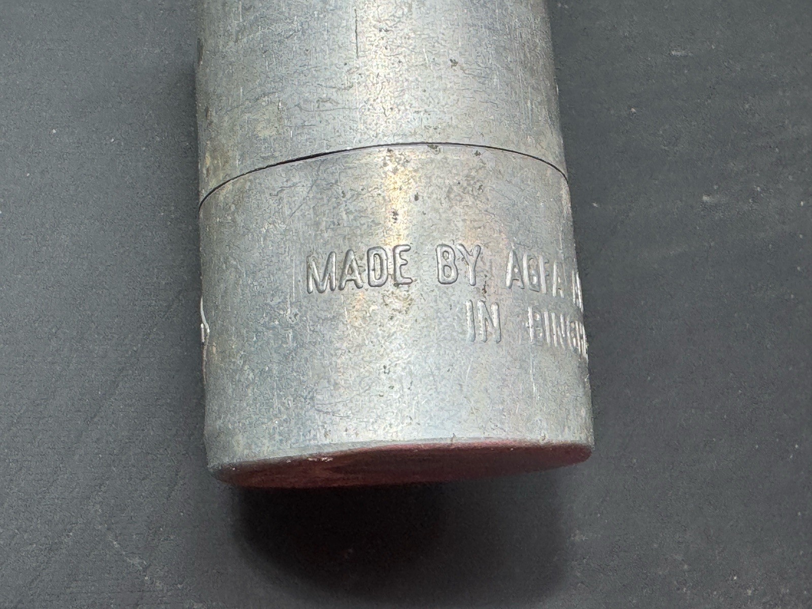 Vintage Agfa Aluminum Camera 35mm Film Canister