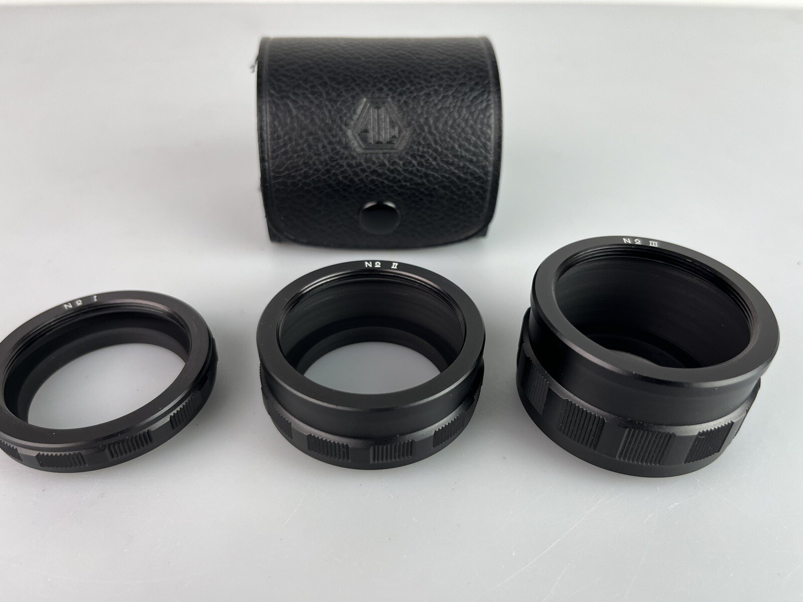 PENTAX ASAHI S3 M42 EXTENSION TUBE RING SET No.I II III