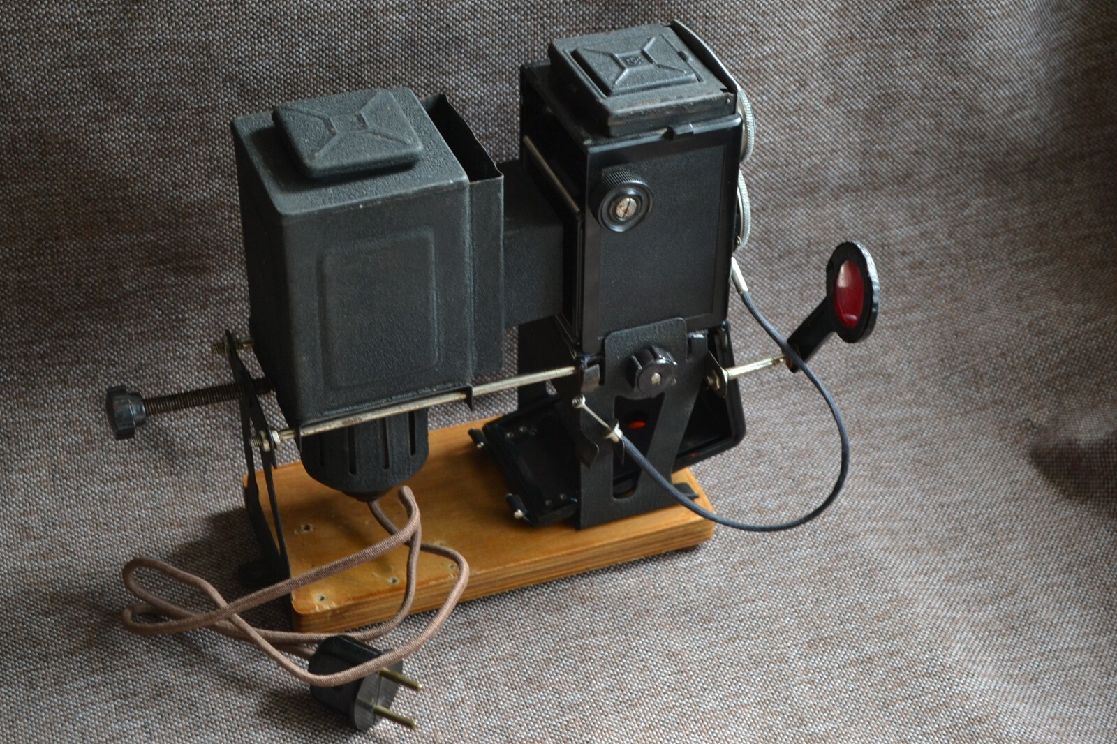 VERY Rare UPL-1 Soviet Magnifying attachment for LUBITEL camera