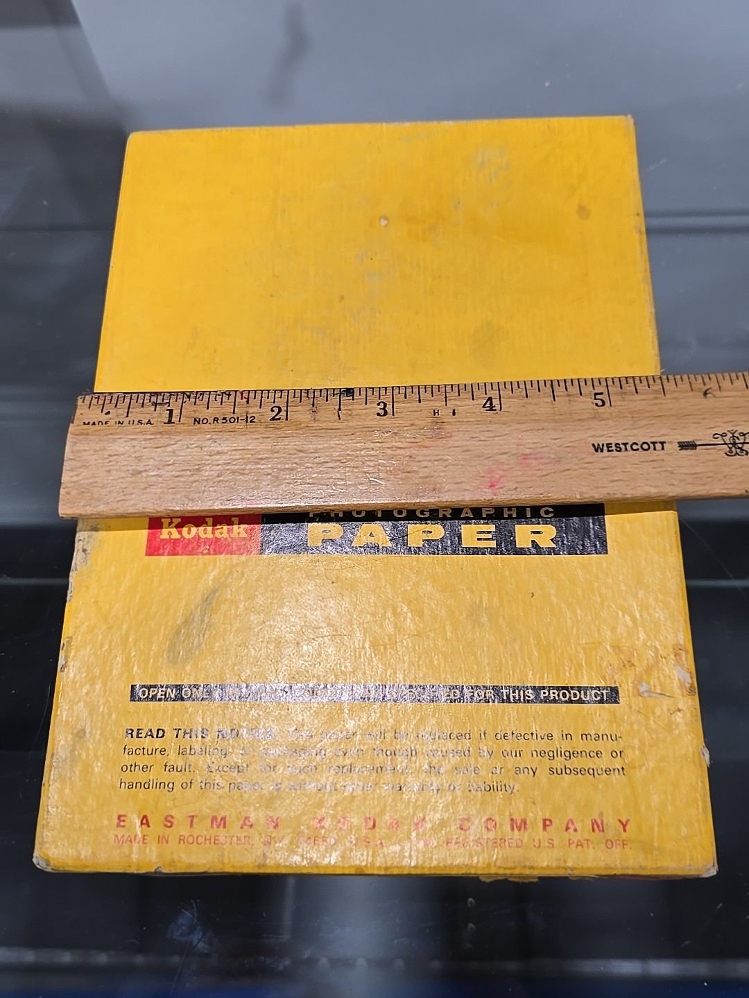 KODAKBROMIDE F-4, 5X7 PACKAGE OF 100, OPEN (SOLD FOR DISPLAY) 66201-130200