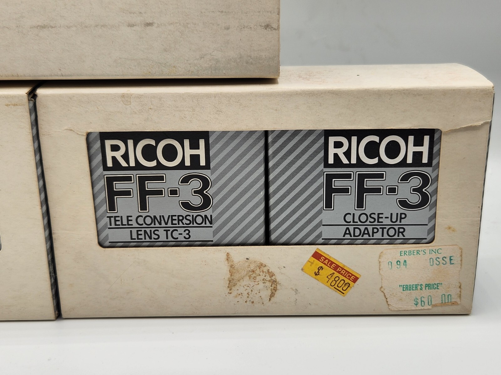 Ricoh FF-3 Lens TC-3 Close-Up Adaptor AF-50/70 TC-7 CL-7 Lot Camera Accessories