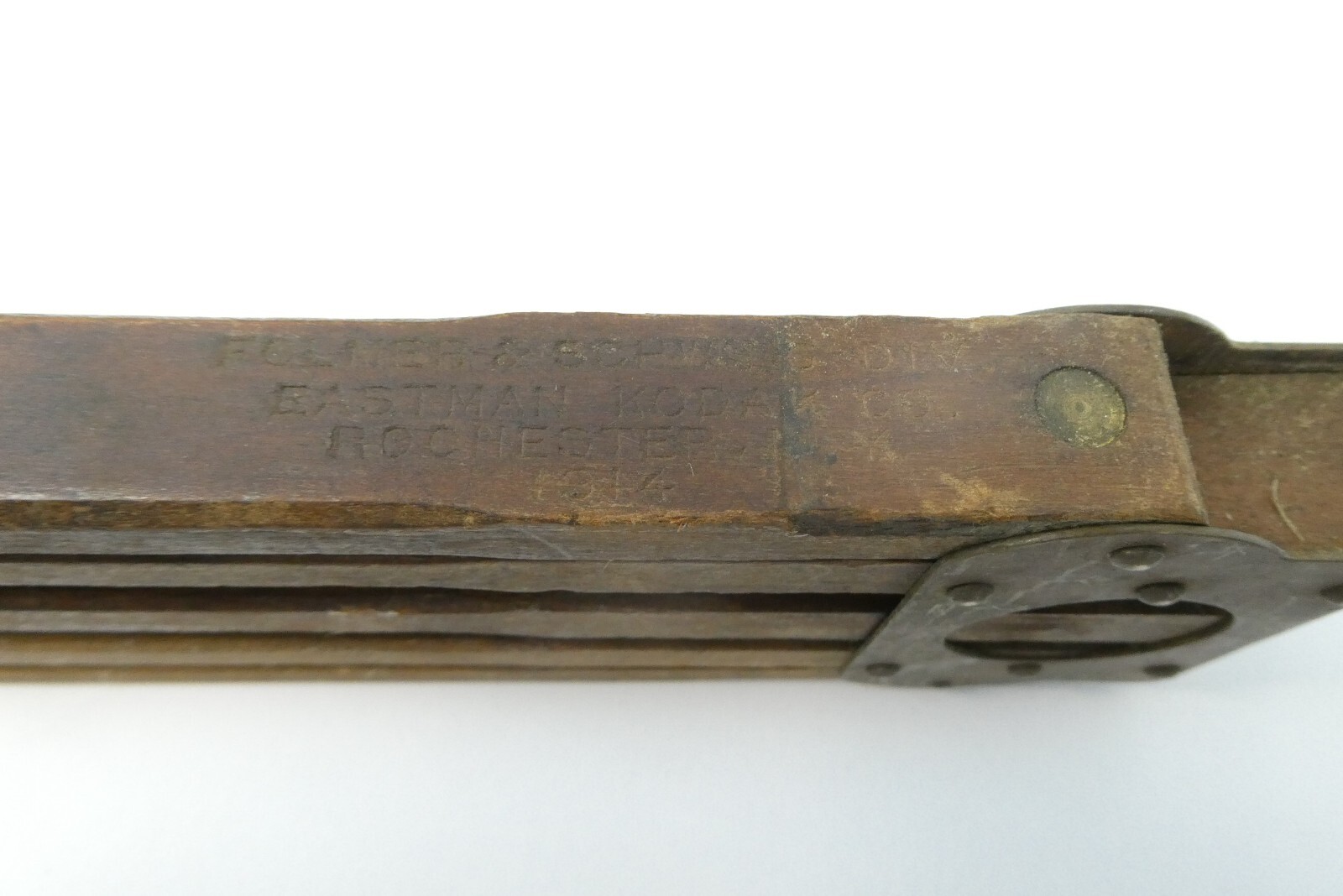 Brass Wood Legs Parts US Engr Dept Folmer Schwing Eastman Kodak Tripod Legs 1914