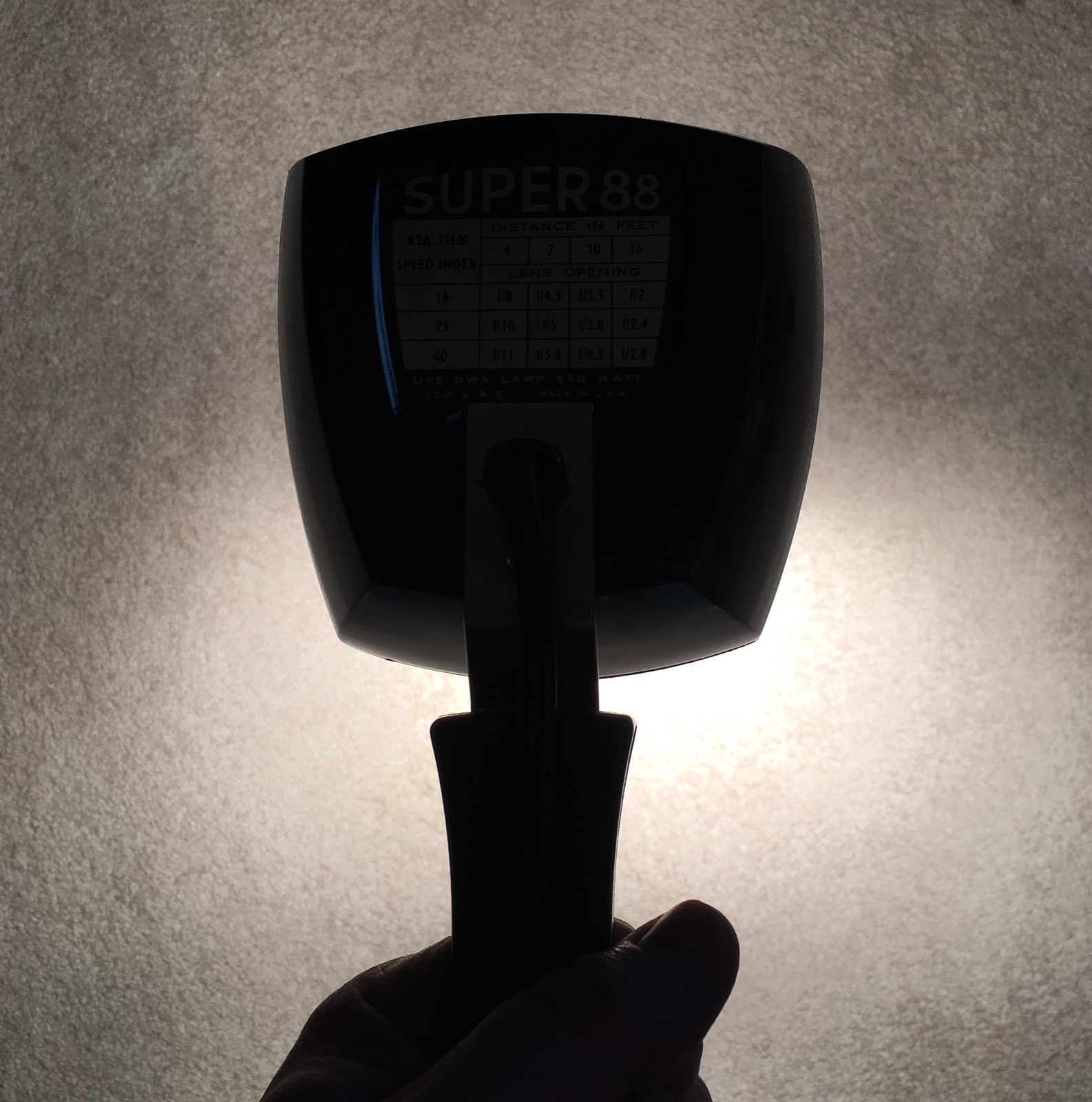 Vintage Westinghouse Super 88 Movie Light with Original Box – 650 Watt – WORKS!!