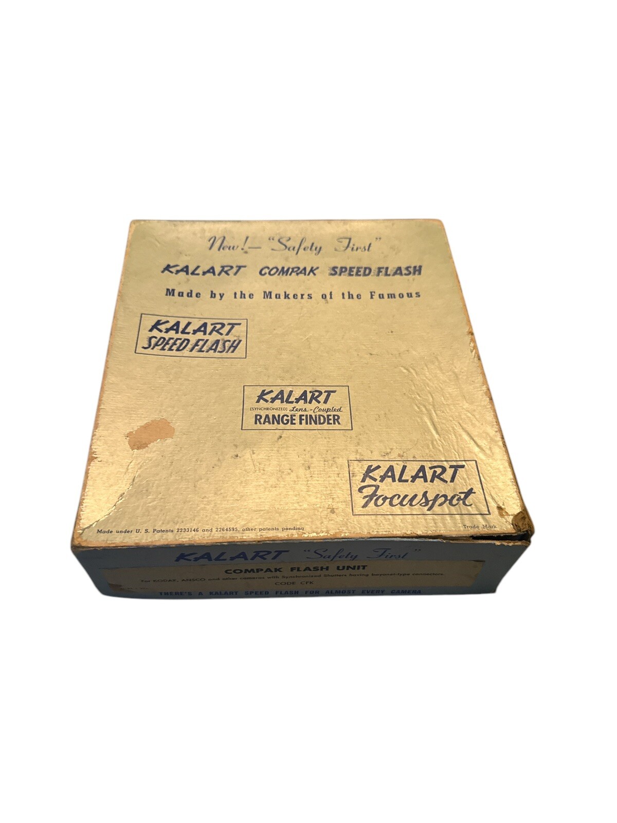 Vintage Kalart “Safety First” Speed Flash IOB